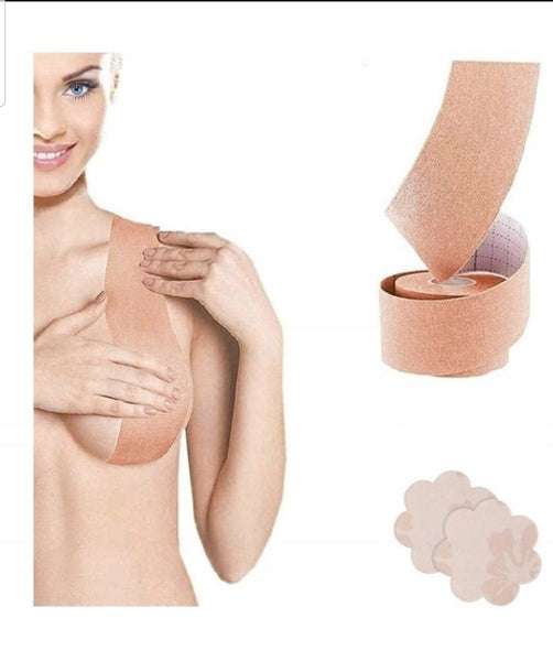 Rea Bra and Breast Lifting Tape Tape in Beige